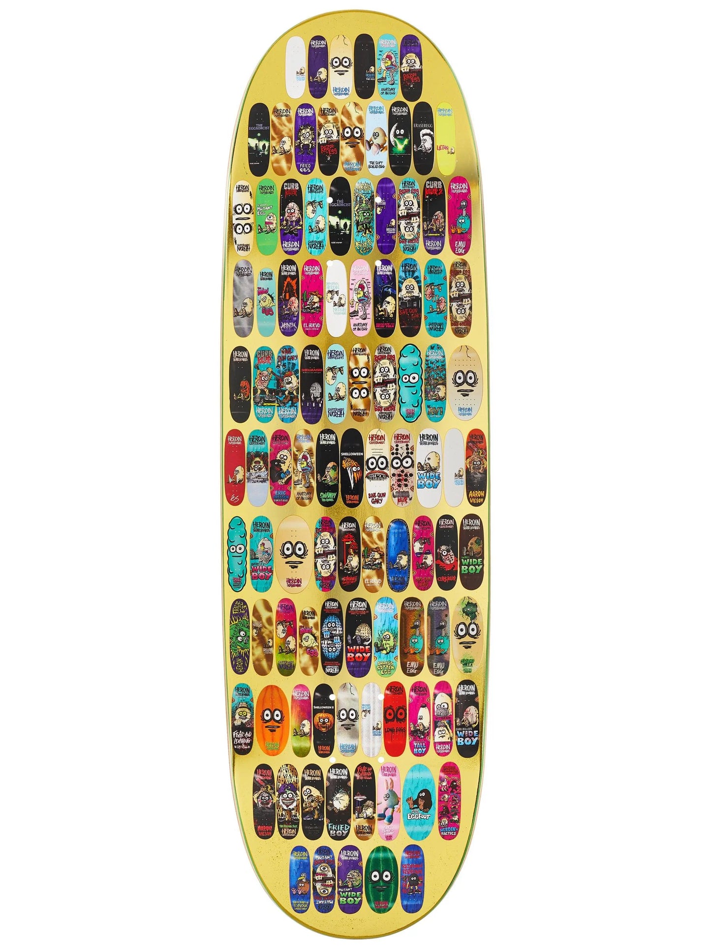 100th Egg Deck 9.125in