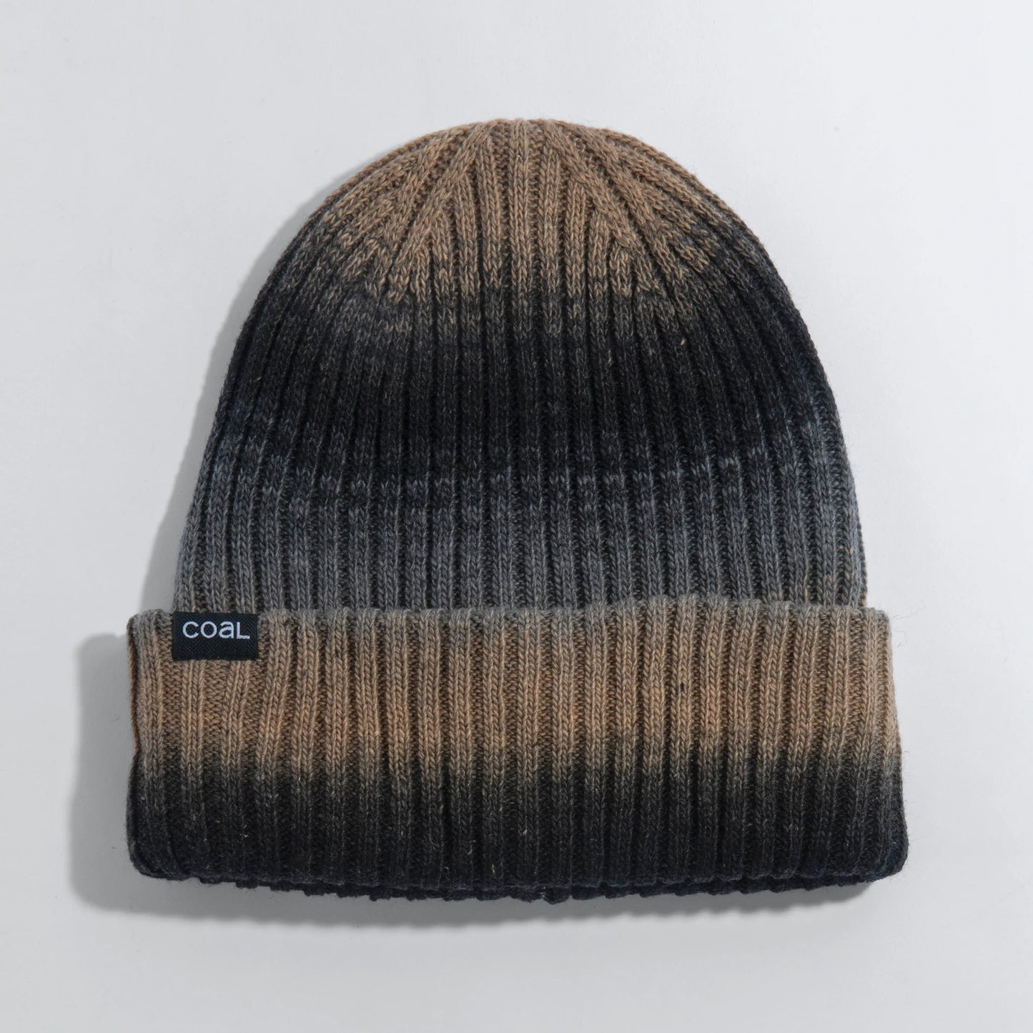 The Cassey Cuff Beanie (black/grey)