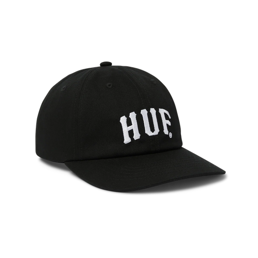 Arch 6-Panel Snapback (Black)