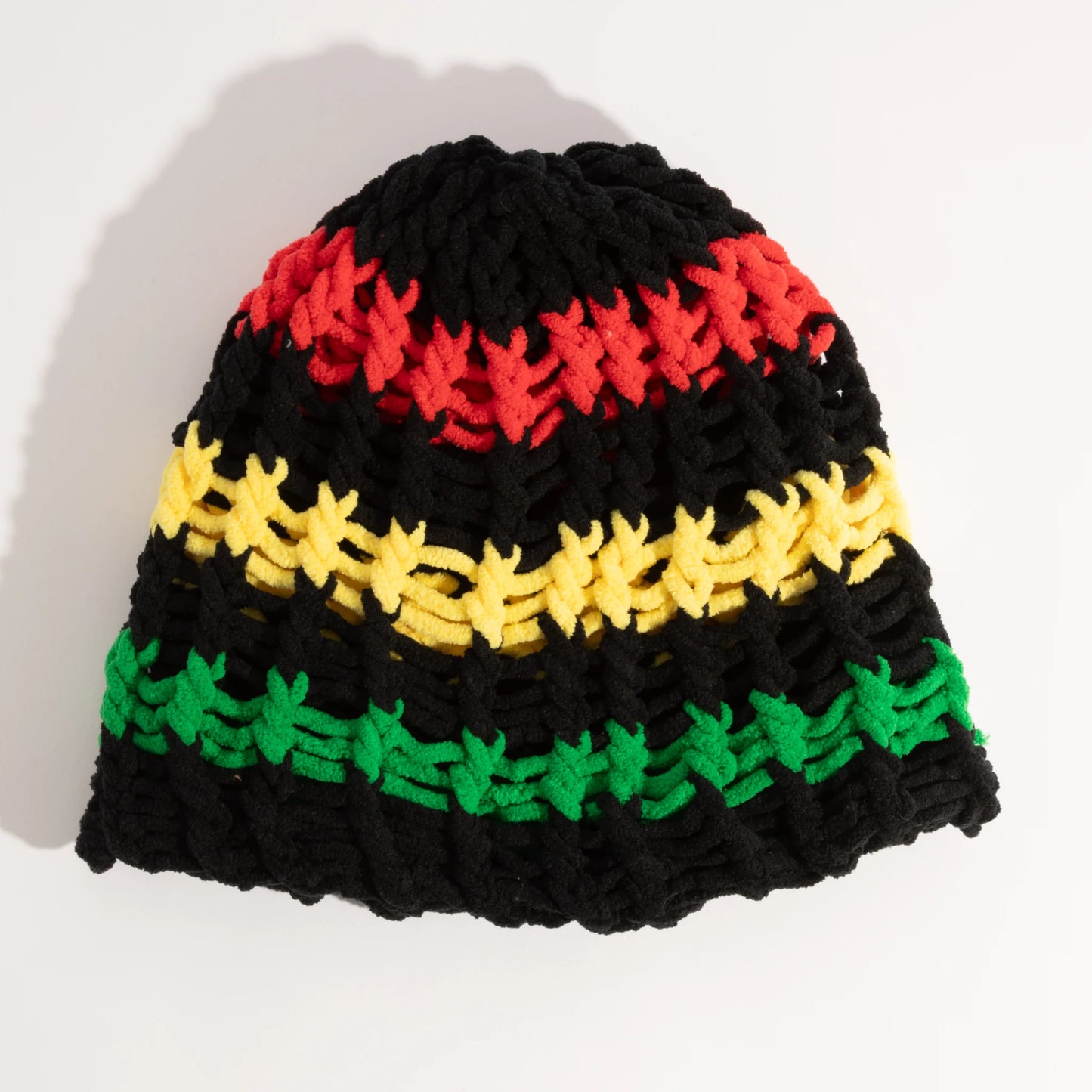 Mid Size Beanie (black/rasta)
