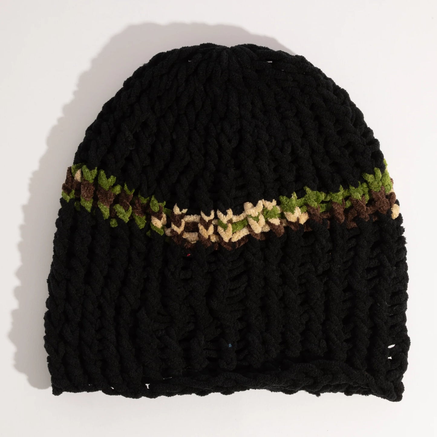 Skully Beanie (camo/black)