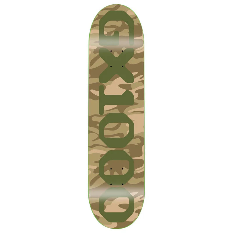 OG Logo Camo Green Deck 8.625