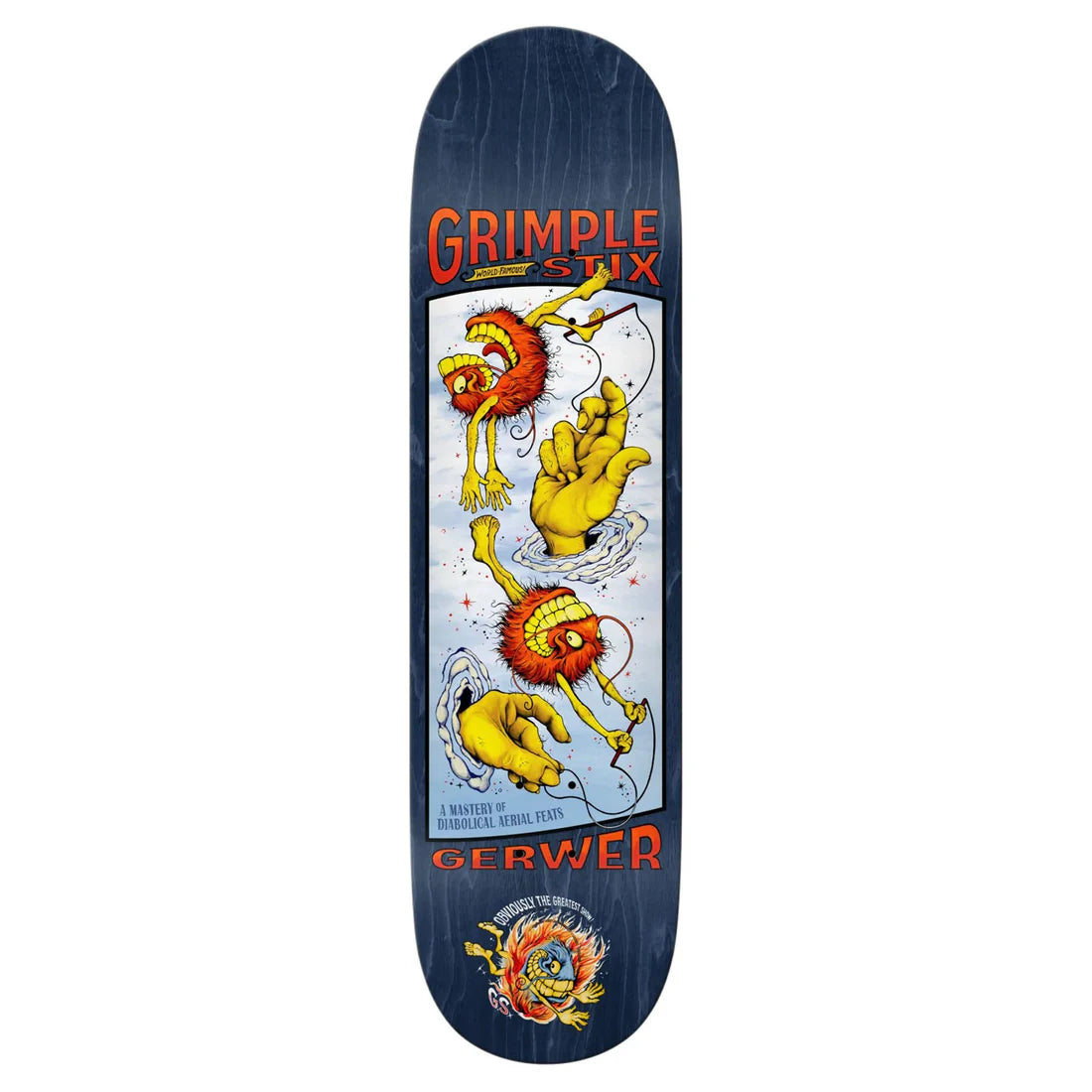 Gerwer Grimple Stix Obvious Greats Deck 8.25in – Cal Surf