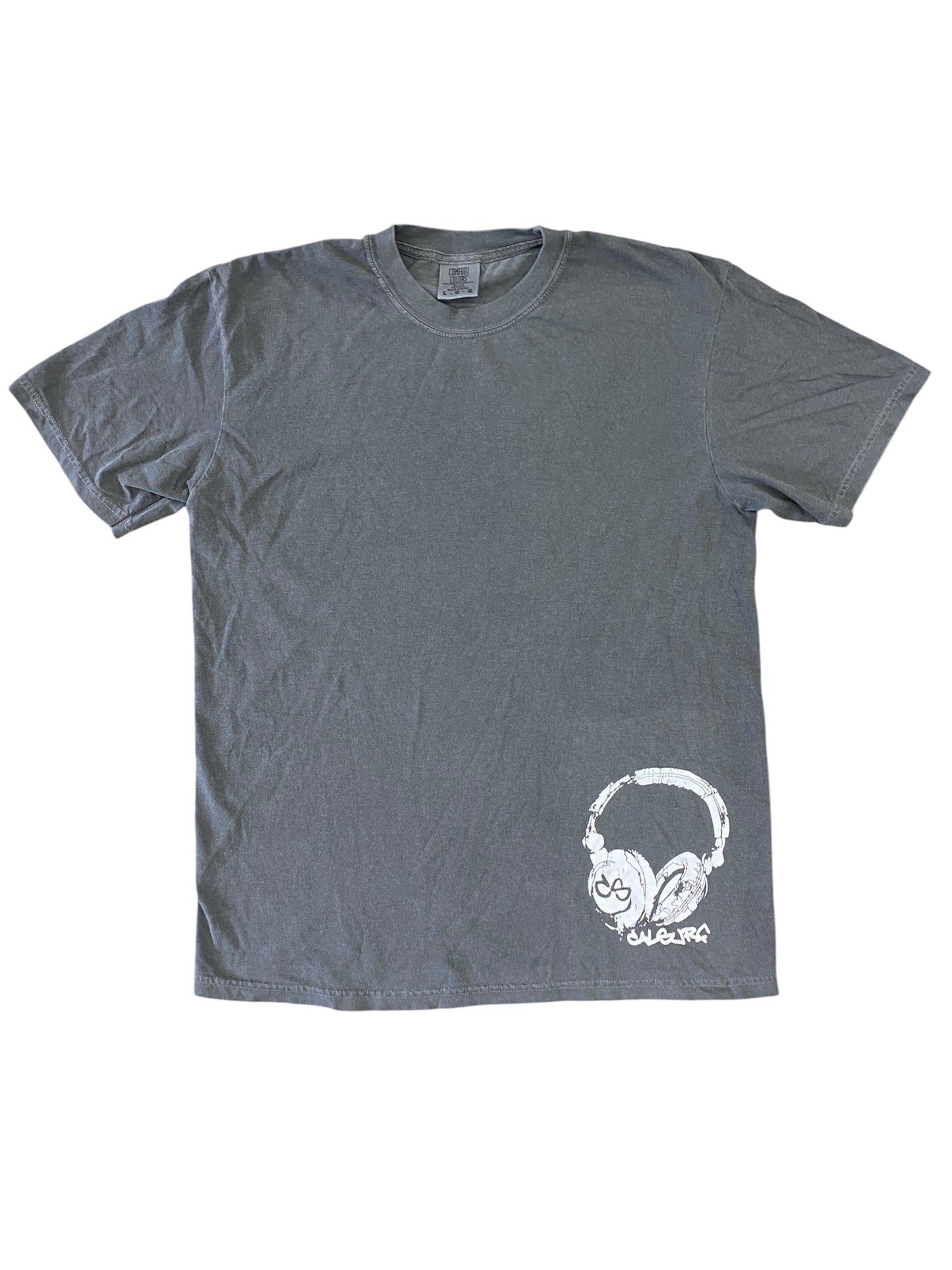 Headphones Tee (grey)