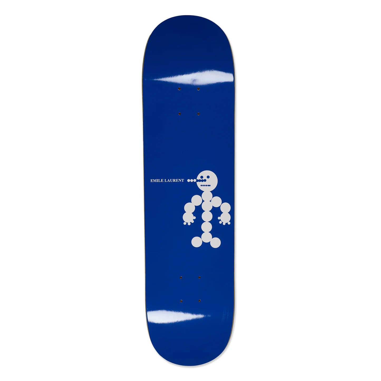 Emile Laurent Snowman Blue 8.375''