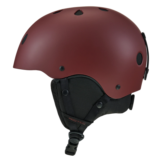 Classic Snow Helmet w/Dial (Matte Port)