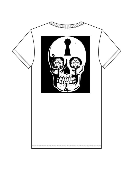 Skull White Tee