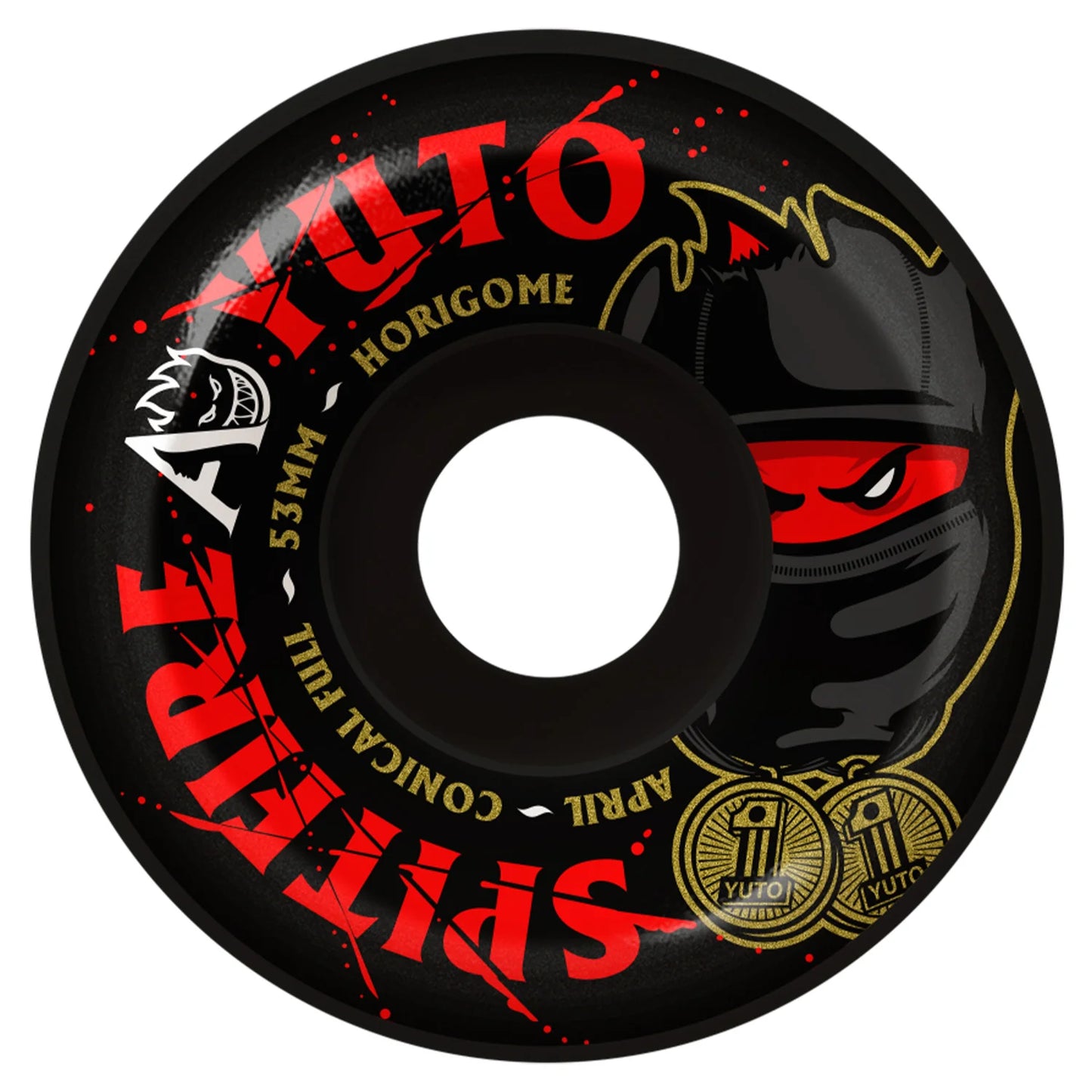Formula Four April Yuto Black Conical Full 53mm 99a