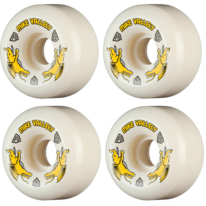 Mike Vallely Dragon Formula Yellow 56mm 95a