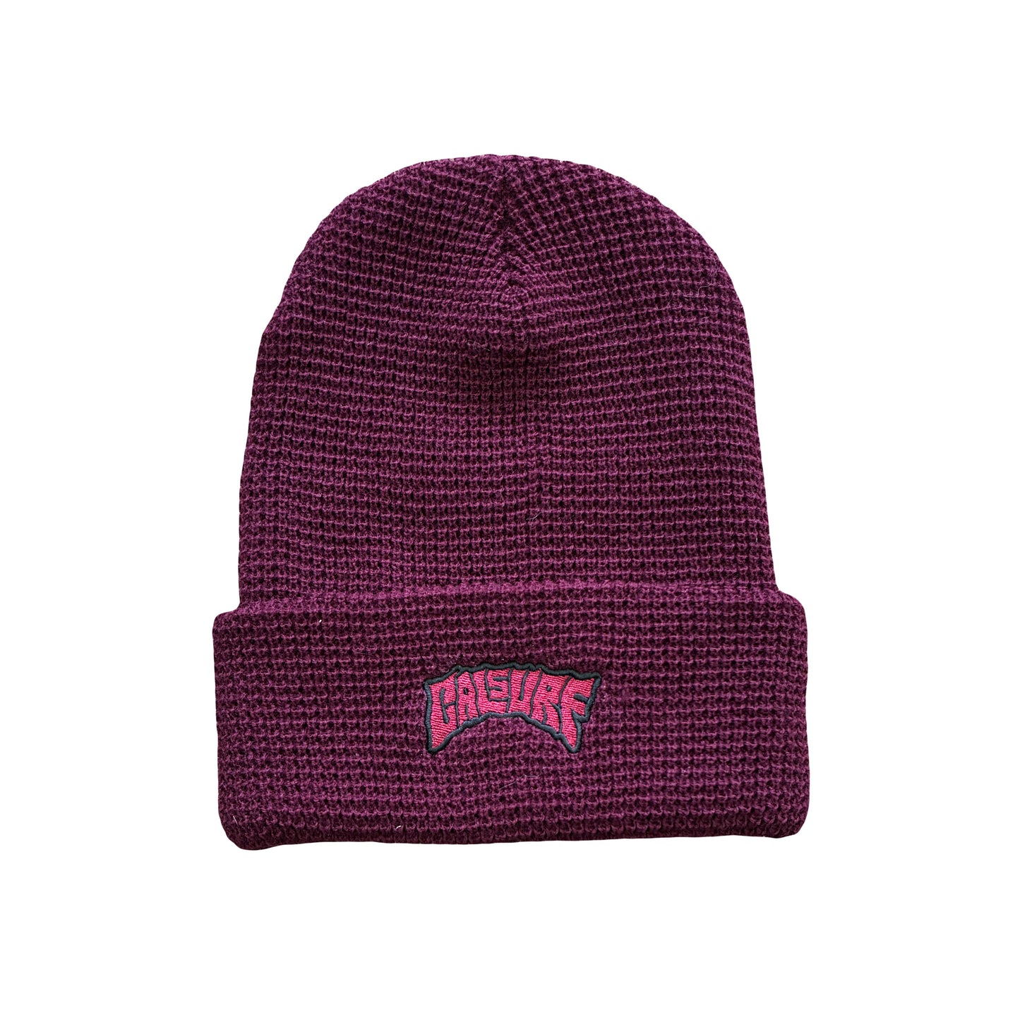 Swell Waffleknit Beanie (Red/Red)