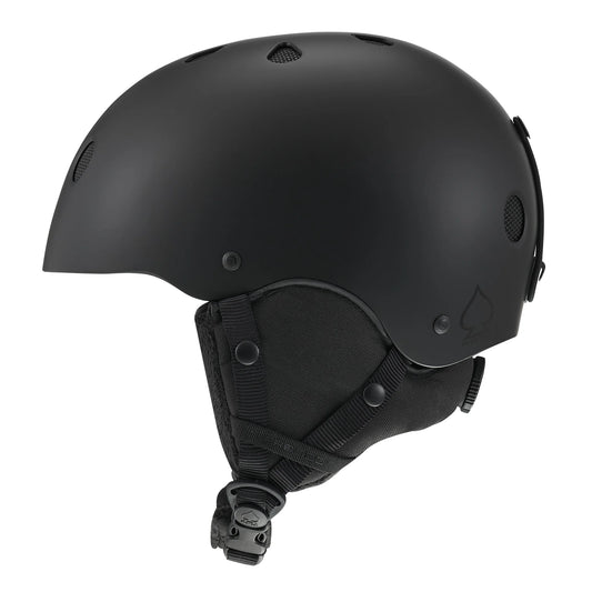 Classic Snow Helmet w/Dial (stealth black)