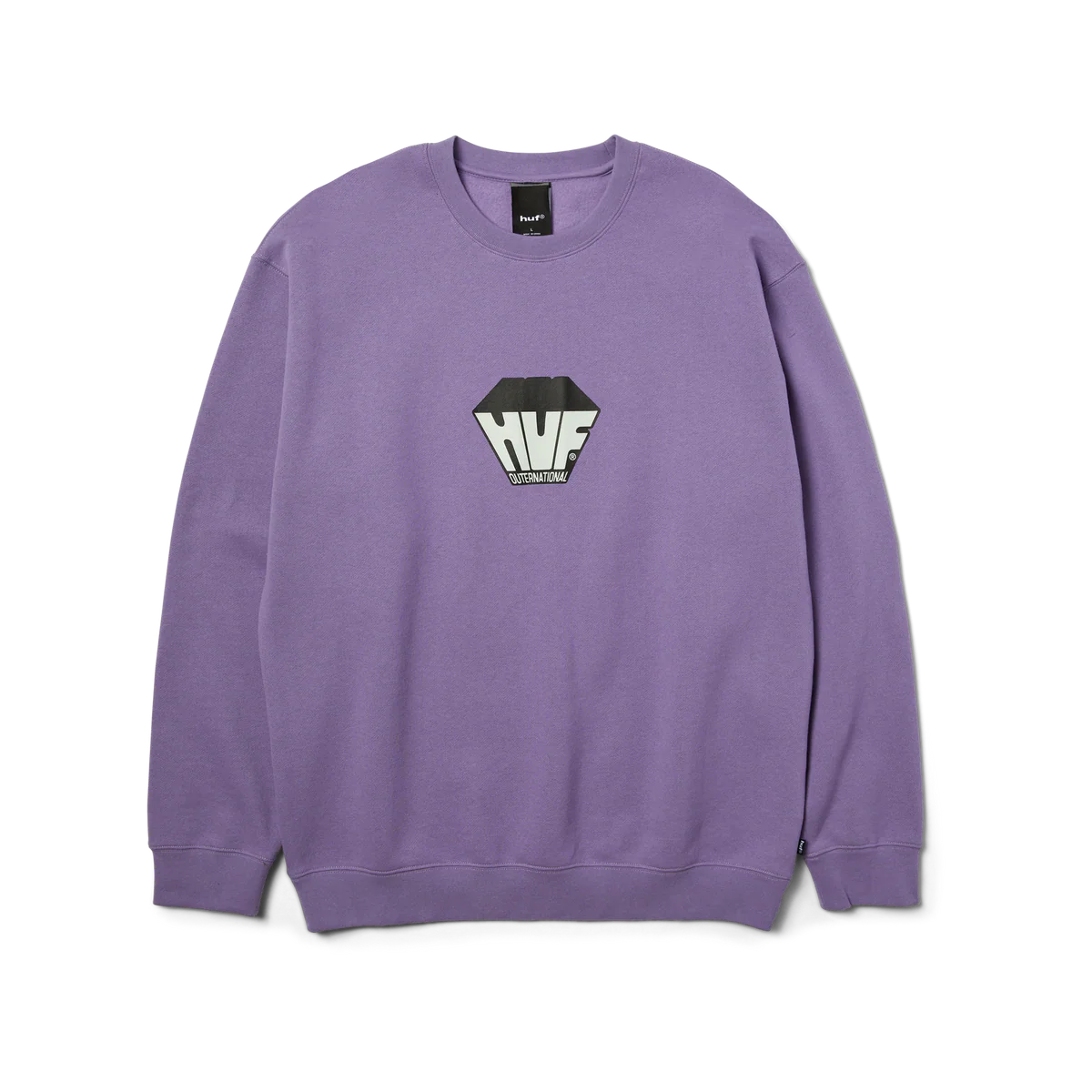 Big Block Crewneck (Dust Purple)