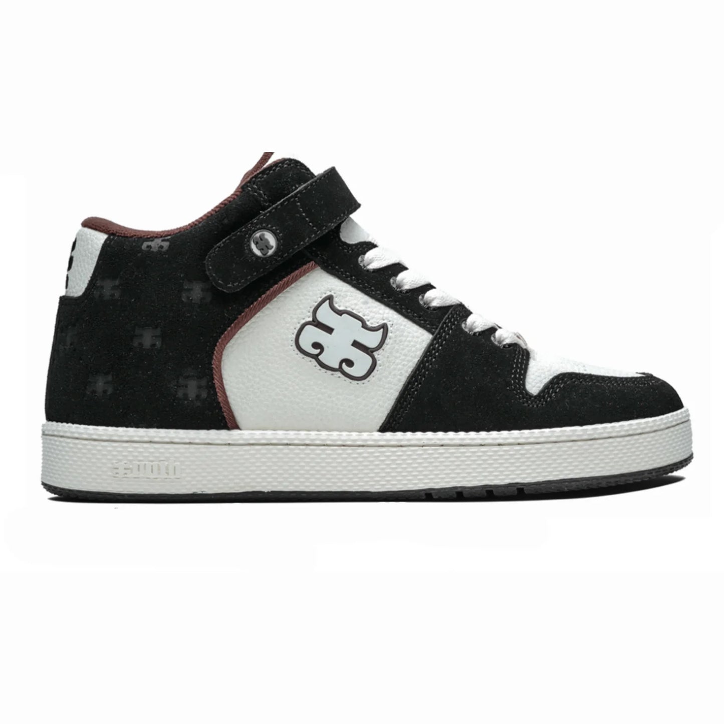 Grasshopper (Black Suede & Cream)