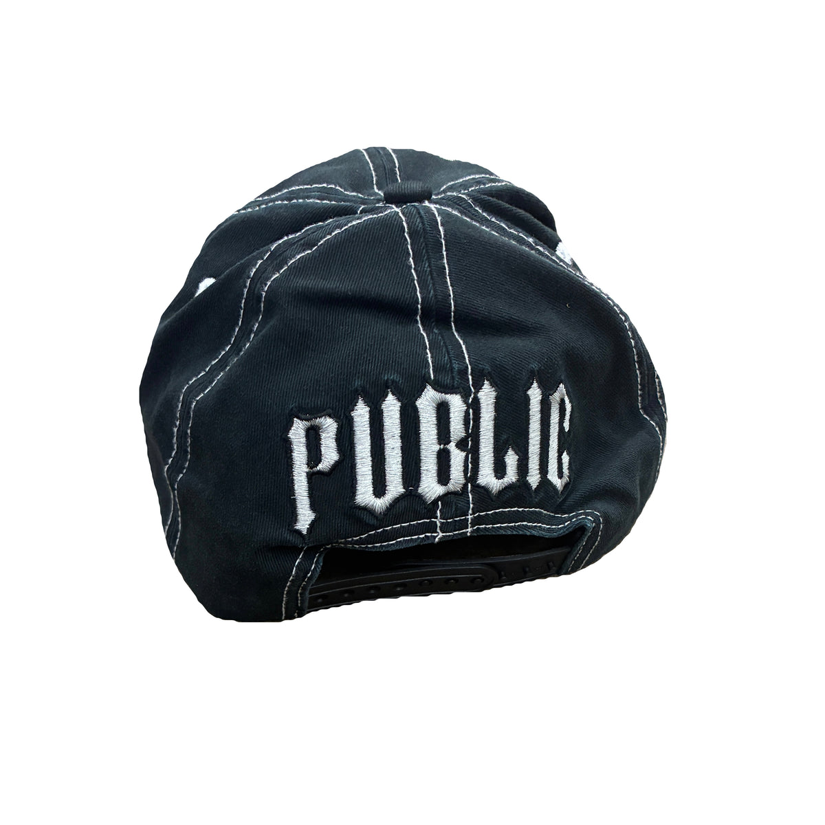 Back Slap Cap (Black/White)