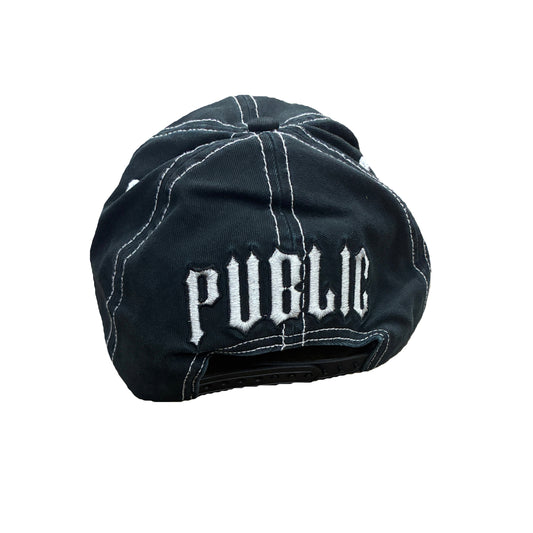 Back Slap Cap (Black/White)