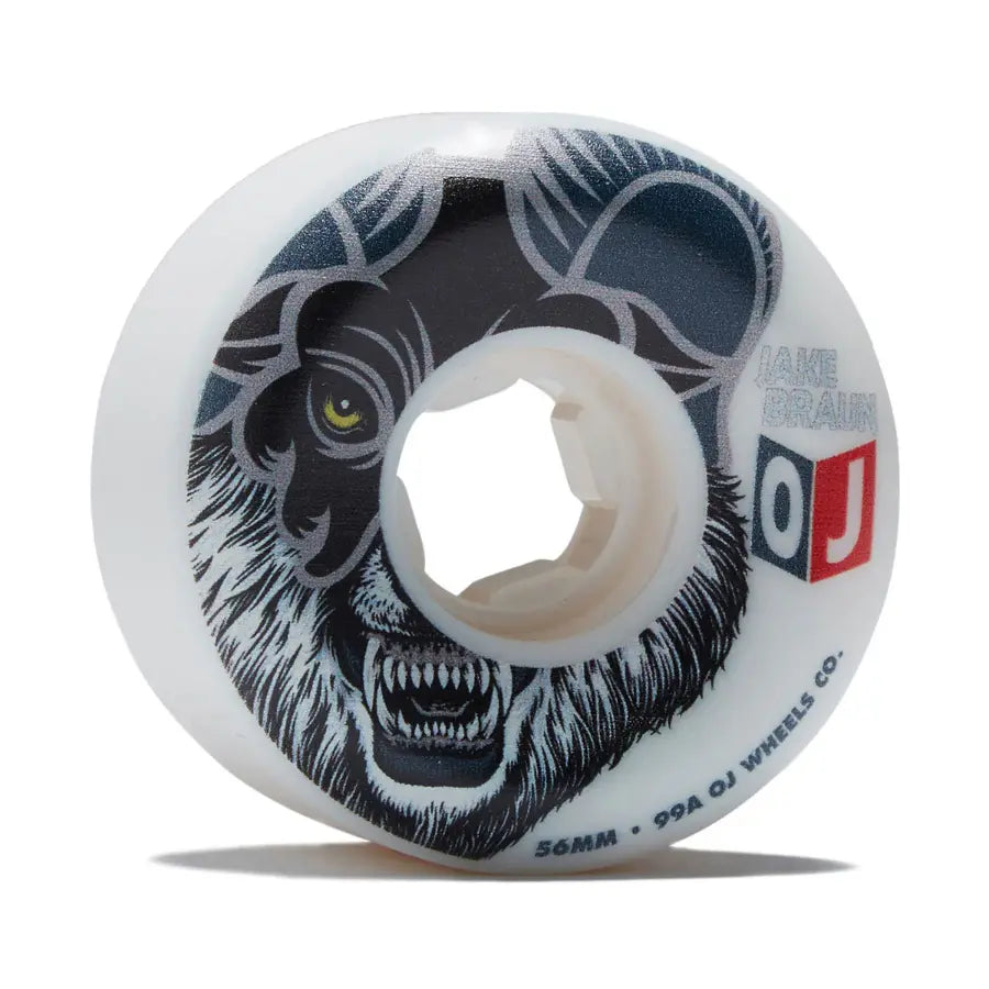 OJ Jake Braun Wolf Elite 56mm 99a Skateboard Wheels
