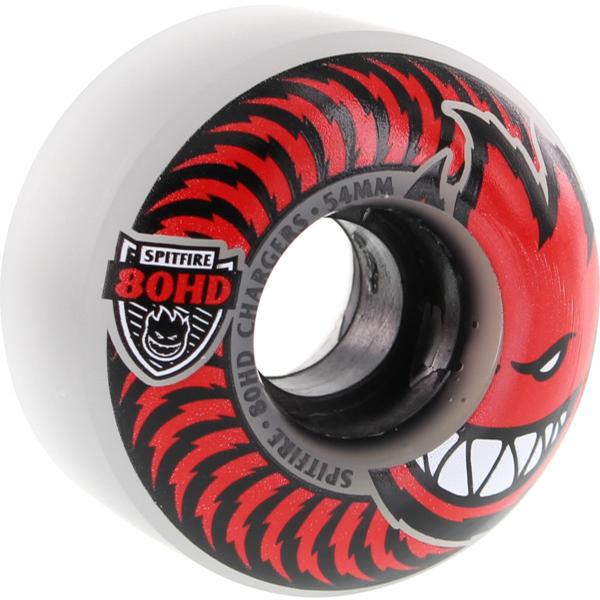 Spitfire 80HD Charger Classic 54mm 80A Skateboard Wheels – Clear