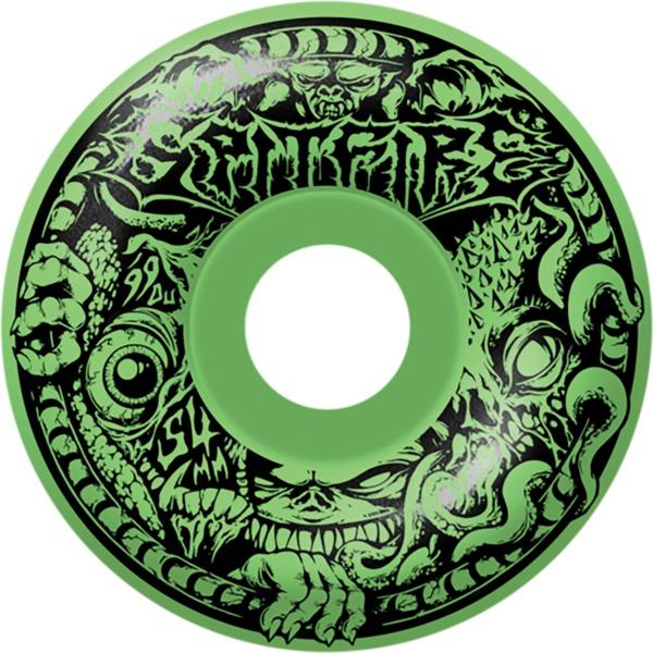 Spitfire Formula Four Demongate Glow Radial Full 54mm Skateboard Wheels