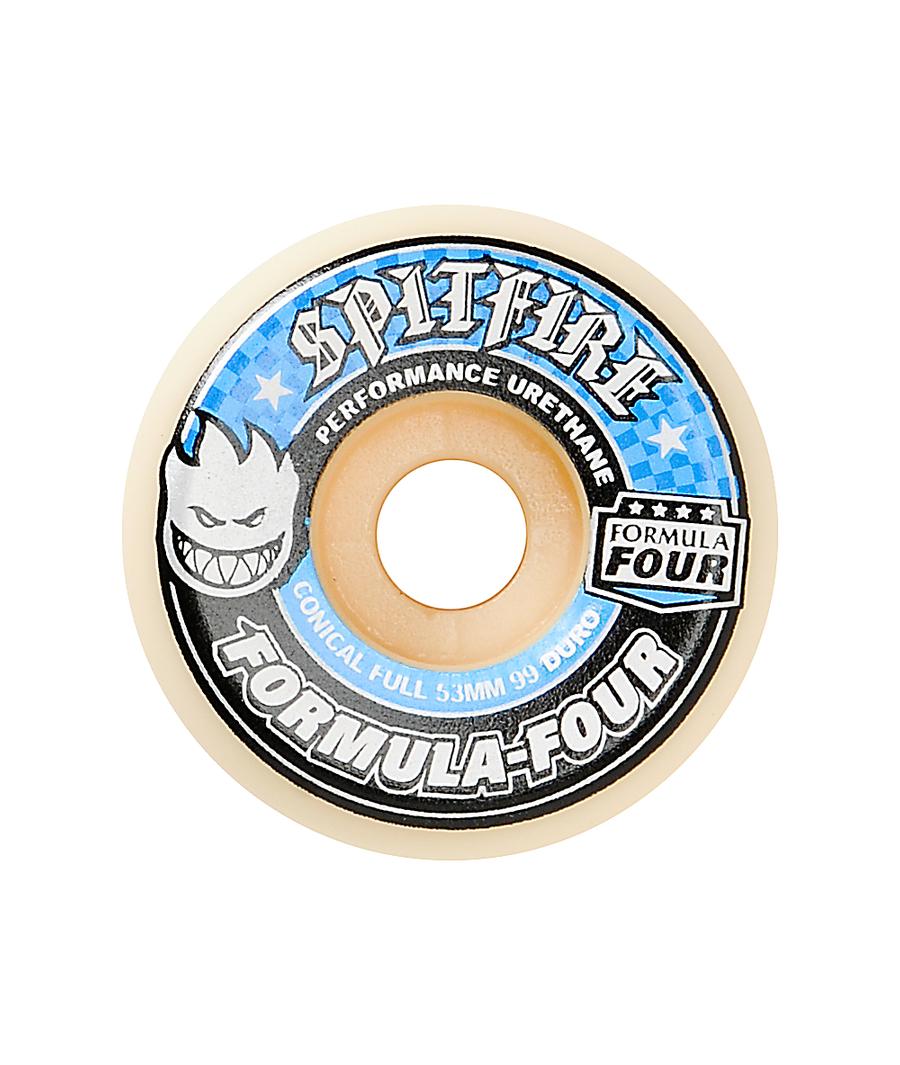 Spitfire Formula Four Conical Full 53mm 99A Skateboard Wheels