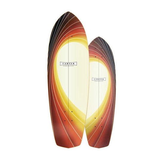 Glass Off 32in Surf Skate Deck