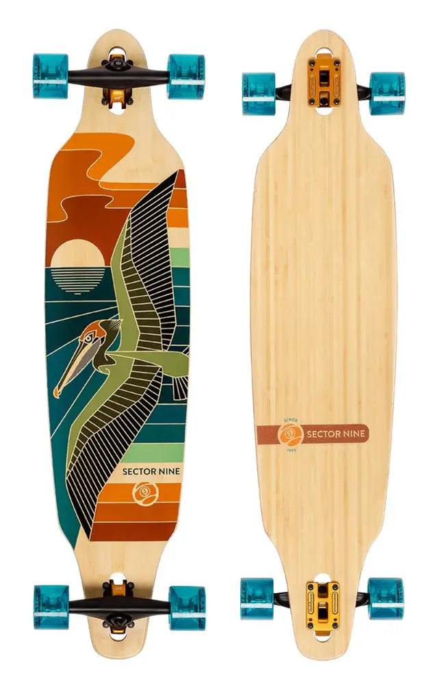 Sector 9 Drifter Lookout Complete Longboard, 41.125" x 9.625"