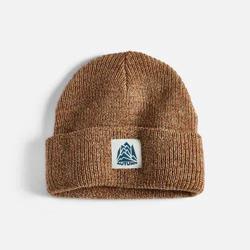Marl Beanie (brn/kha)