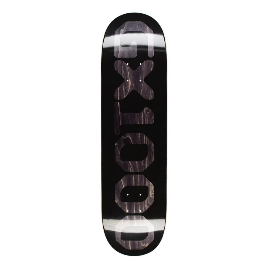 GX1000 OG Logo Skateboard Deck, 8.5" – Black
