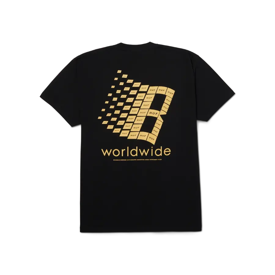 Huf X Bronze T-shirt (black)