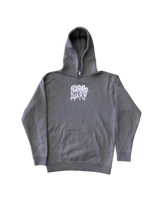 Cal Surf Lightning Hoodie (grey/white/purple)