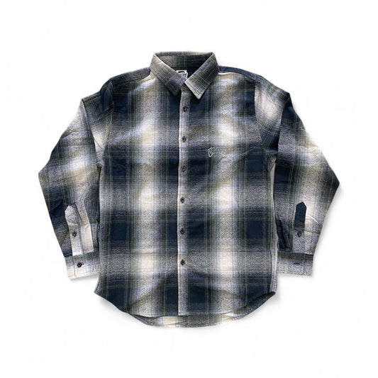 Cal Surf Camp Flannel (Shadow/Black)