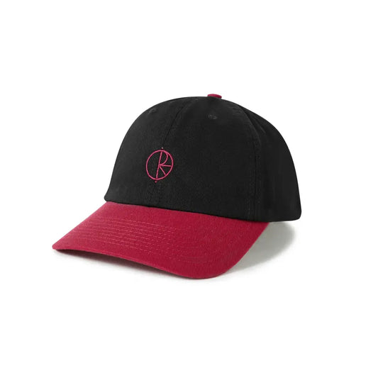 Sai Cap Stroke Logo (Black/Redcurrant)