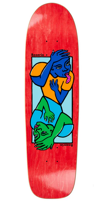 Polar Skate Co Boserio Double Head Surf Jr Skateboard Deck, 8.75"