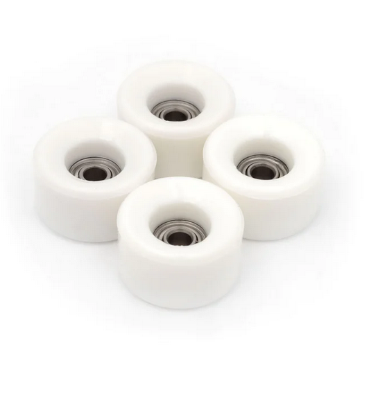 Dynamic Fingerboard Wheels, Conical Cruiser – White, 64D