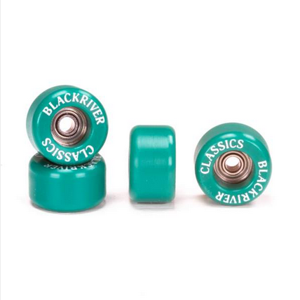 Blackriver Fingerboard Wheels, Classic Shape – Green