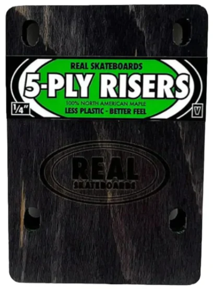 Real 5-Ply Riser Pad for Venture Trucks, 1/4"