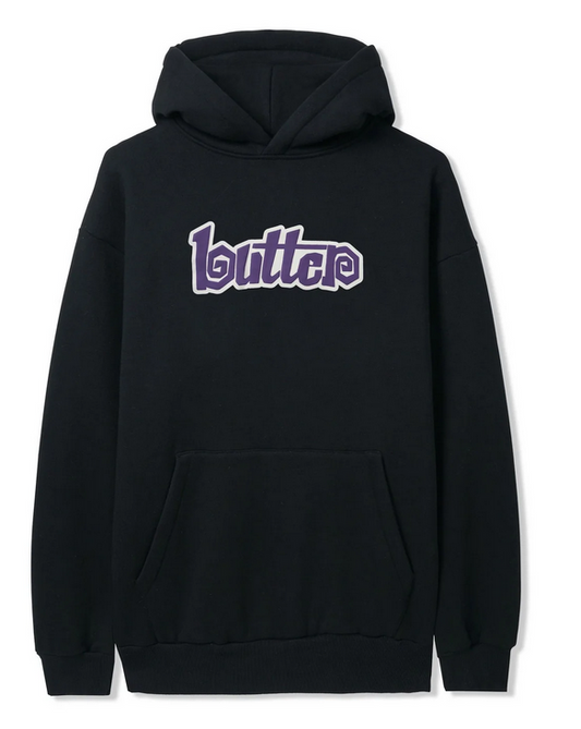 Swirl Pullover Hoodie (Black)