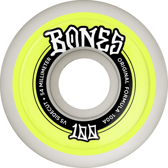 Bones 100s 54mm 100a Skateboard Wheels