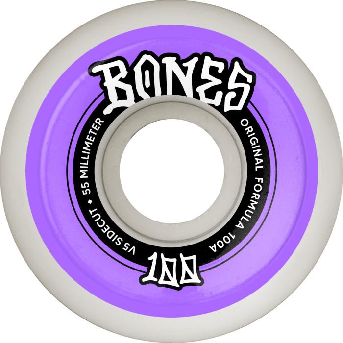 Bones 100s 55mm 100a Skateboard Wheels