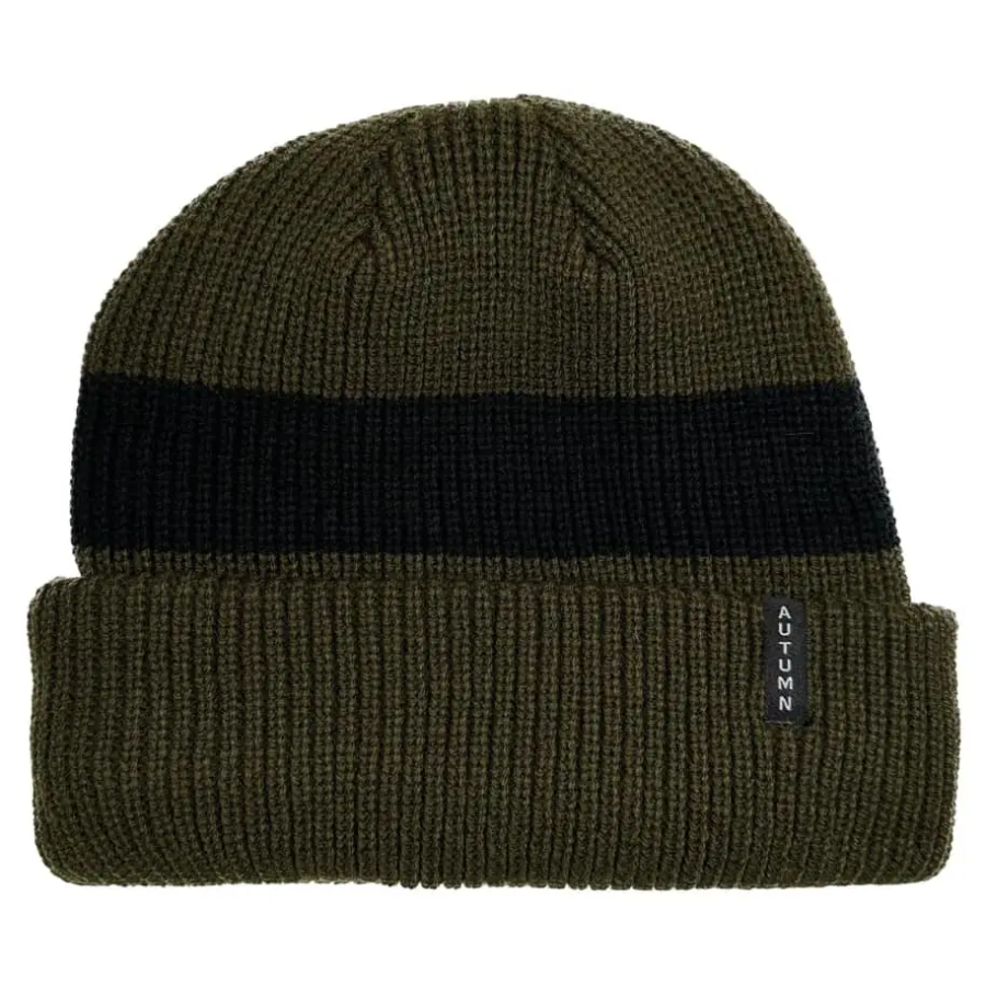 Band Fleece Lined Beanie (Army)