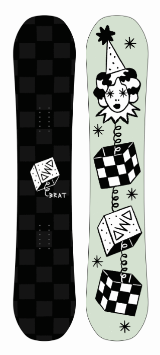 Dinosaurs Will Die Brat 146cm Snowboard 24/25