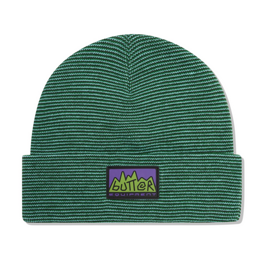 Lines Beanie (Forest)