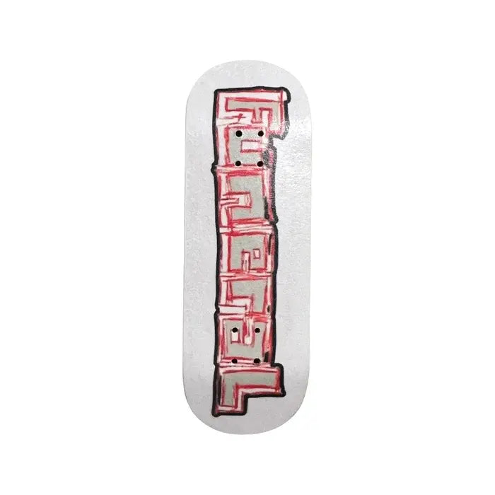 Funeral Fonz Fingerboard Deck, 32mm Shovel – Red