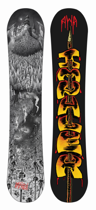 Dinosaurs Will Die Maet-ier x Impaler 155cm Snowboard 24/25