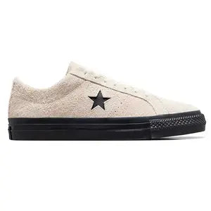 Converse Cons One Star Pro Ox Skate Shoes – Egret/Egret/Black