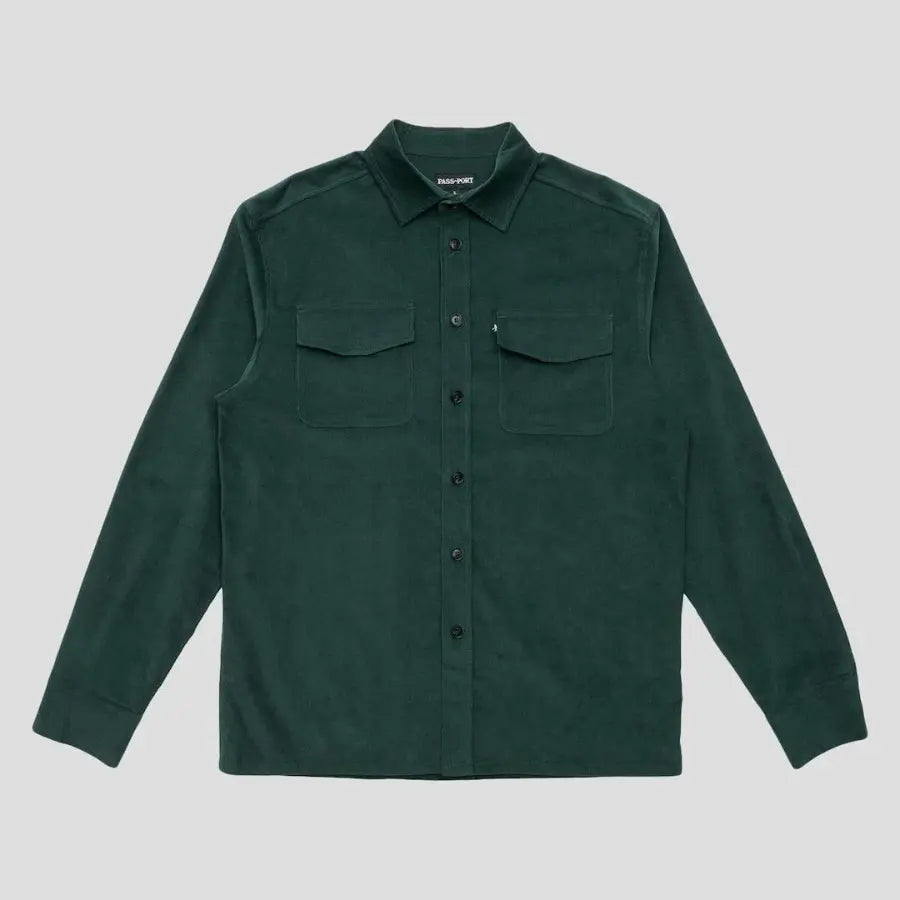 Workers Micro Cord Shirt (GRN)