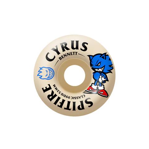 Spitfire Formula Four Cyrus Bennett Burn Squad Classic 53mm 99D Skateboard Wheels