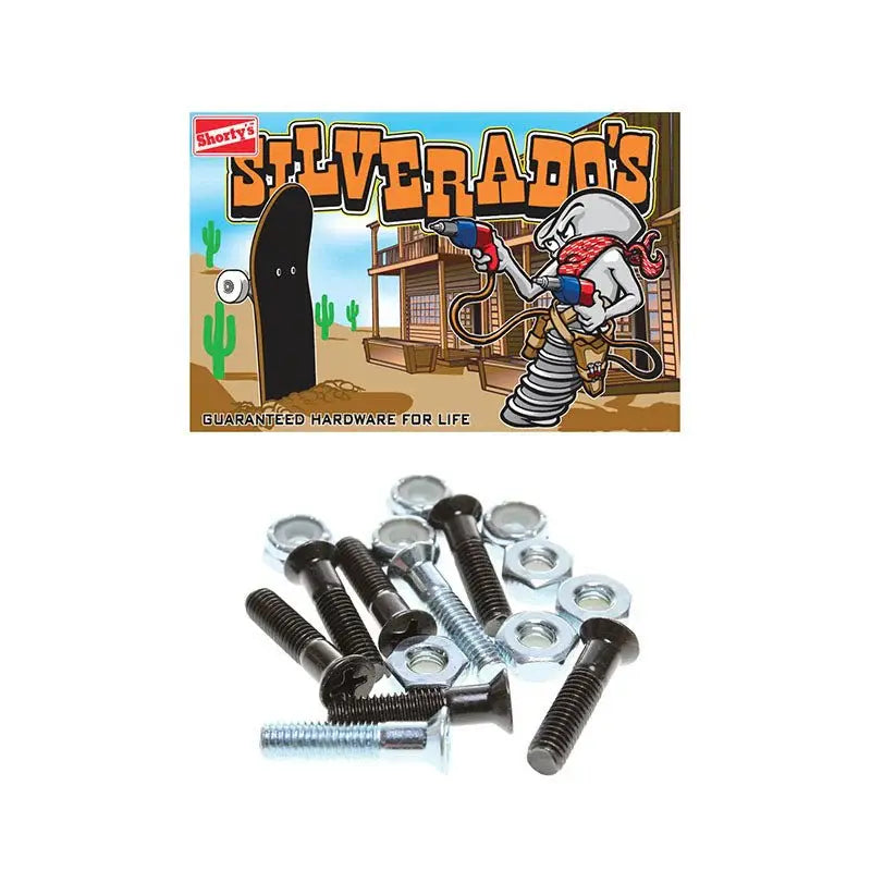 Shorty's 1 1/4" Silverados Phillips Skateboard Hardware