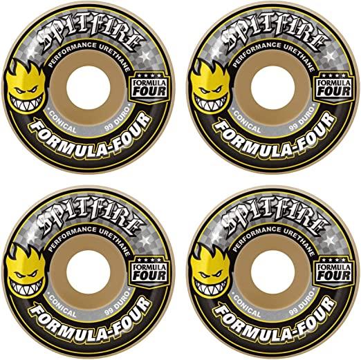 Spitfire Formula Four Conical 56mm 99A Skateboard Wheels