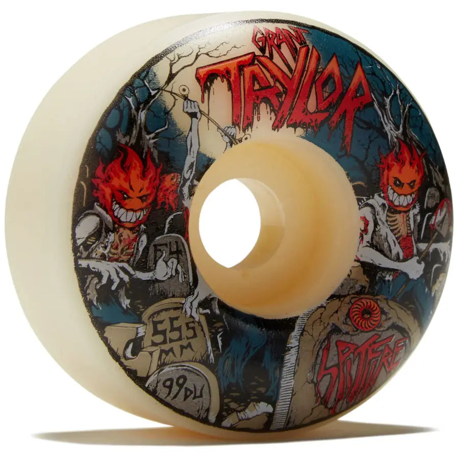 Spitfire Formula Four Grant Taylor Undead 99D 55.5mm Skateboard Wheels
