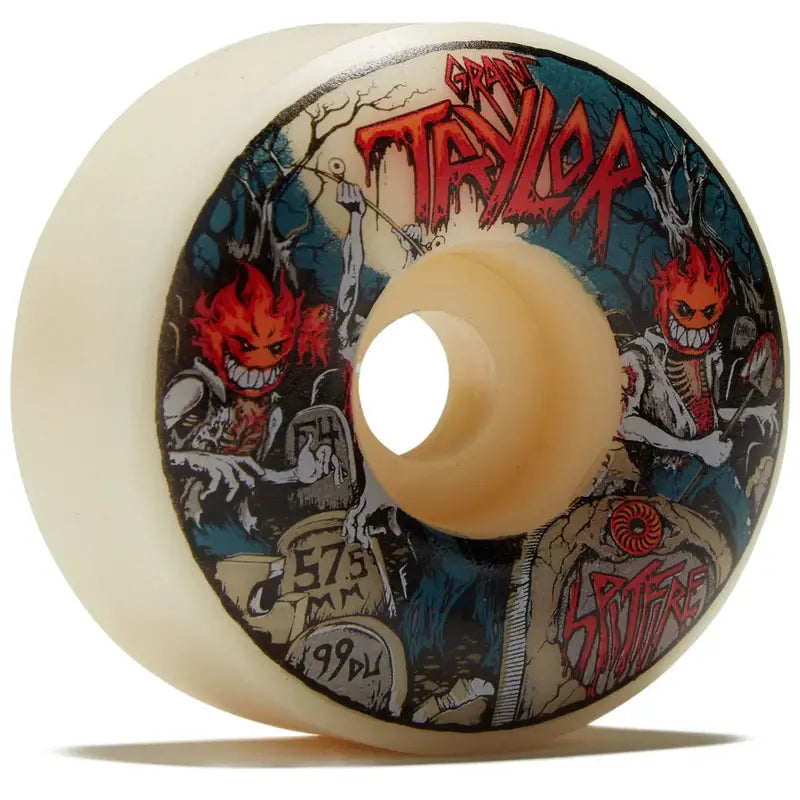 Spitfire Formula Four Grant Taylor Undead 99D 57.5mm Skateboard Wheels